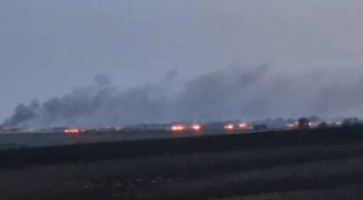 ЗСУ вдарили по складах окупантів / фото Телеграм-канал ВМС ЗСУ ЗСУ вдарили по складах окупантів / фото Телеграм-канал ВМС ЗСУ