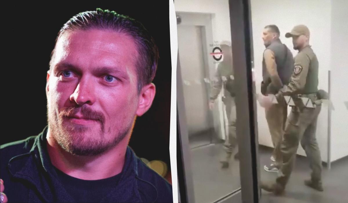 Oleksandr Usyk was detained at Krakow airport / UNIAN collage, photo ua.depositphotos.com, screenshot