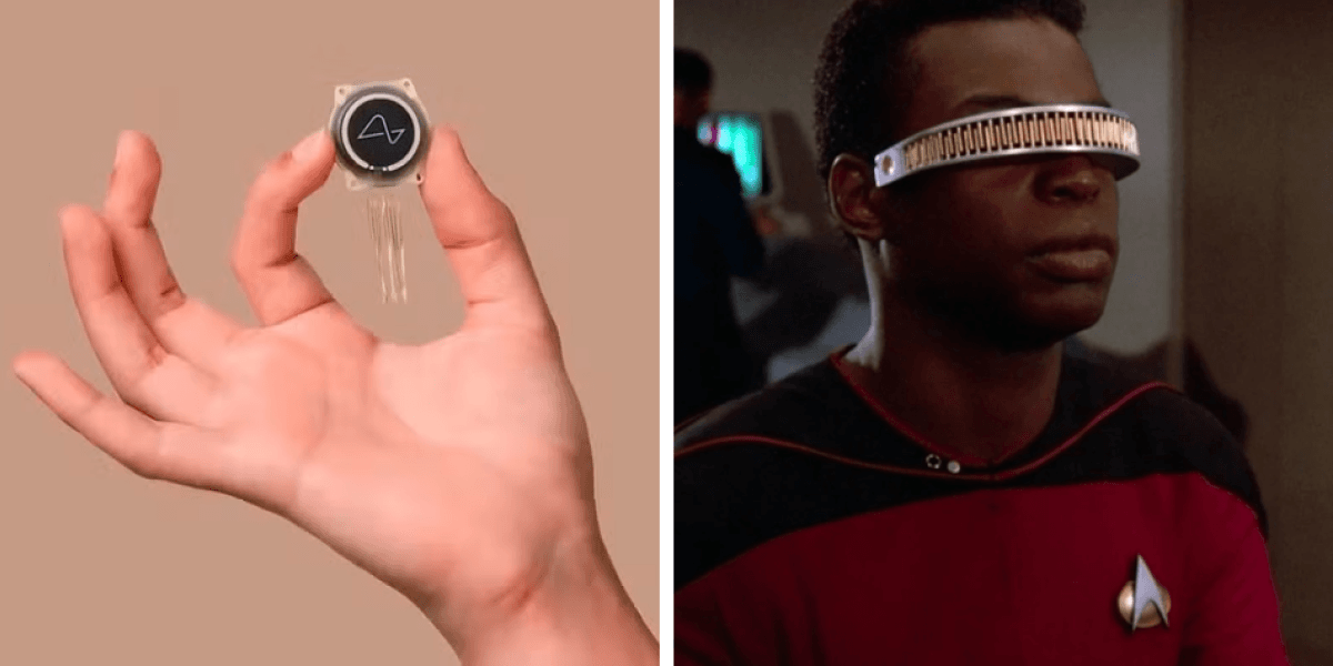 Благодаря импланту Neuralink незрячие люди смогут увидеть / коллаж Благодаря импланту Neuralink незрячие люди смогут увидеть / коллаж