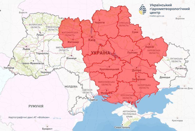 Во многих областях Украины существует риск возникновения лесных пожаров / фото Укргидрометцентр Во многих областях Украины существует риск возникновения лесных пожаров / фото Укргидрометцентр