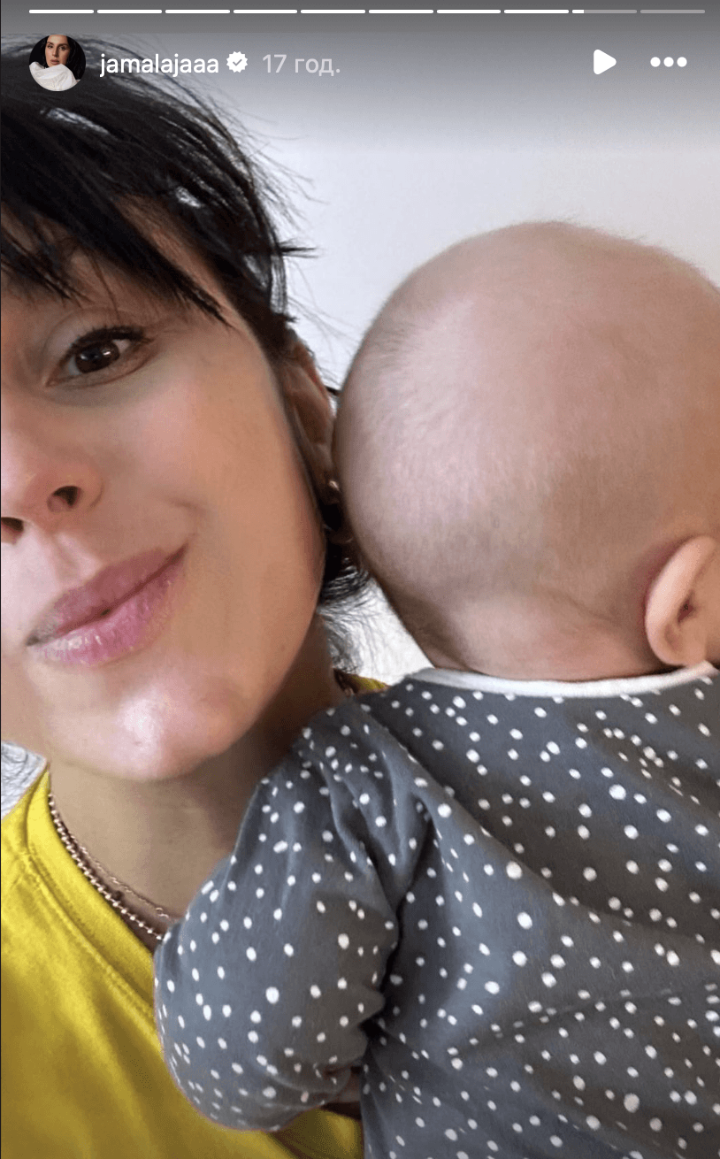 Джамала с сыном Алимом / Скриншот Instagram Джамала с сыном Алимом / Скриншот Instagram