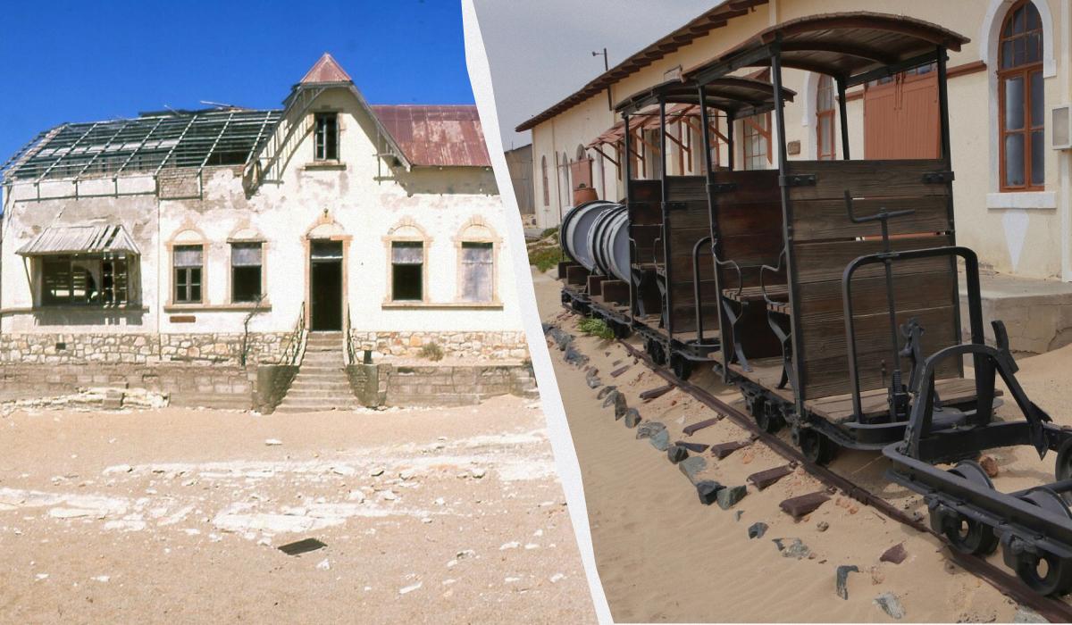 Все, що лишилося від колись квітучого міста / колаж УНІАН, фото wikipedia.org Все, що лишилося від колись квітучого міста / колаж УНІАН, фото wikipedia.org
