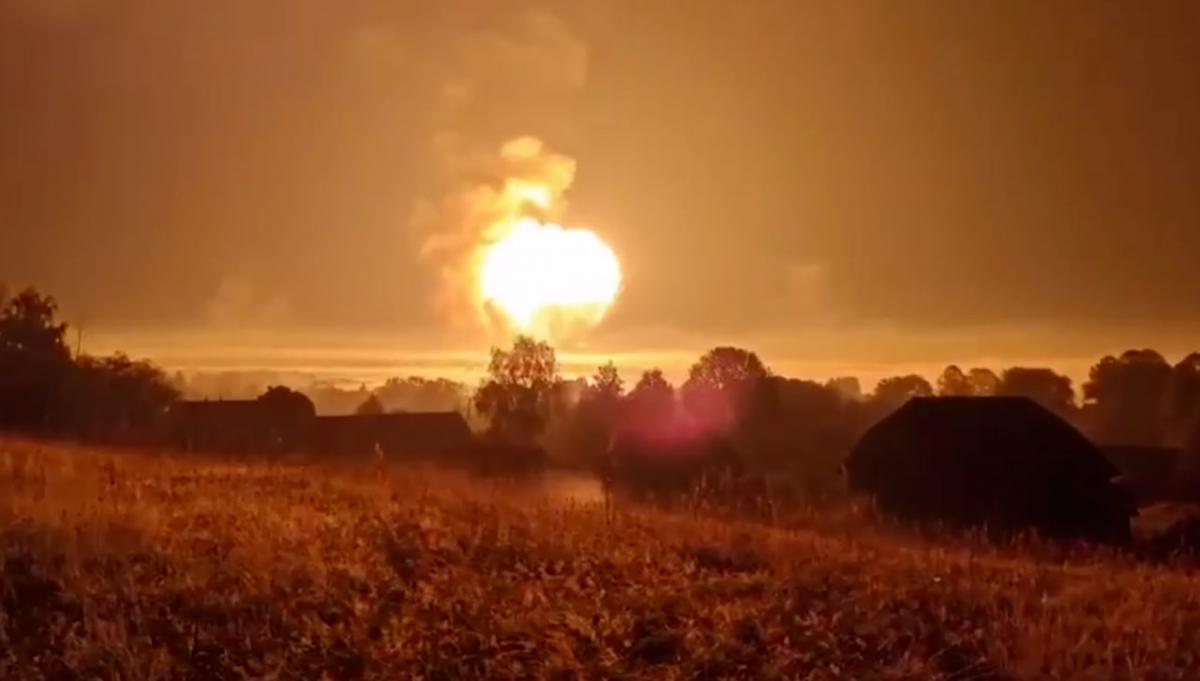 удар по РФ, Торопець / скріншот з відео