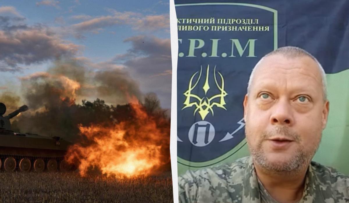 Кирилл Сазонов рассказал, чего россияне добиваются по Донбассу / коллаж УНИАН с фото Генштаба ВСУ и скриншота Кирилл Сазонов рассказал, чего россияне добиваются по Донбассу / коллаж УНИАН с фото Генштаба ВСУ и скриншота