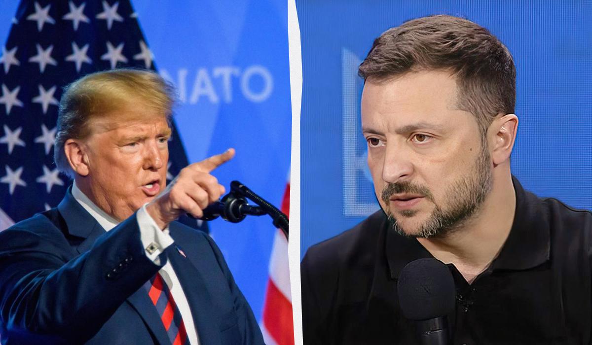 Трамп хамськи відгукнувся про візит Зеленського / Колаж УНІАН, фото ua.depositphotos.com скріншот Трамп хамськи відгукнувся про візит Зеленського / Колаж УНІАН, фото ua.depositphotos.com скріншот