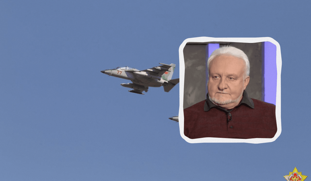 Криволап не исключает, что самолет Як-130 просто заблудился / коллаж УНИАН, фото Министерство обороны РБ, Криволап не исключает, что самолет Як-130 просто заблудился / коллаж УНИАН, фото Министерство обороны РБ,