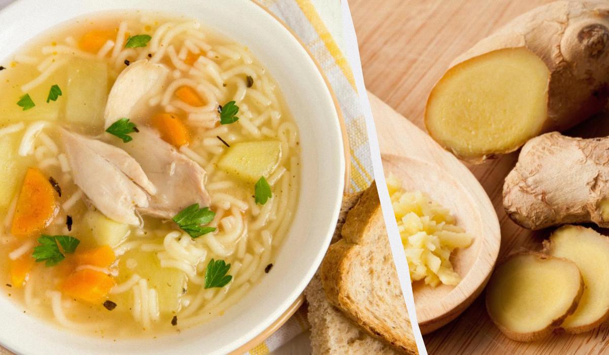 Имбирь - полезный и вкусный ингрединт для супов, а не только для десертов / коллаж УНИАН, фото ua.depositphotos.com Имбирь - полезный и вкусный ингрединт для супов, а не только для десертов / коллаж УНИАН, фото ua.depositphotos.com