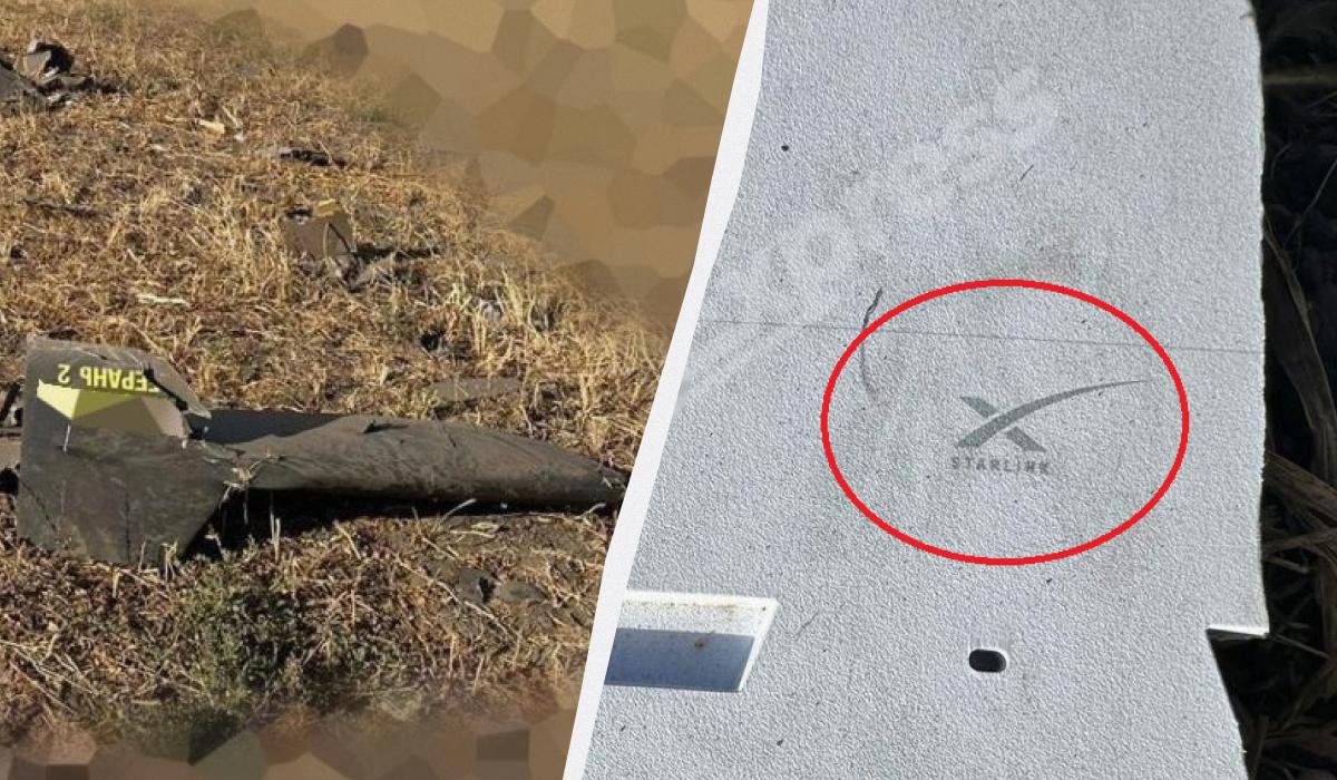 Обломки сбитого "Шахеда" / коллаж УНИАН, фото defence-ua.com Обломки сбитого "Шахеда" / коллаж УНИАН, фото defence-ua.com