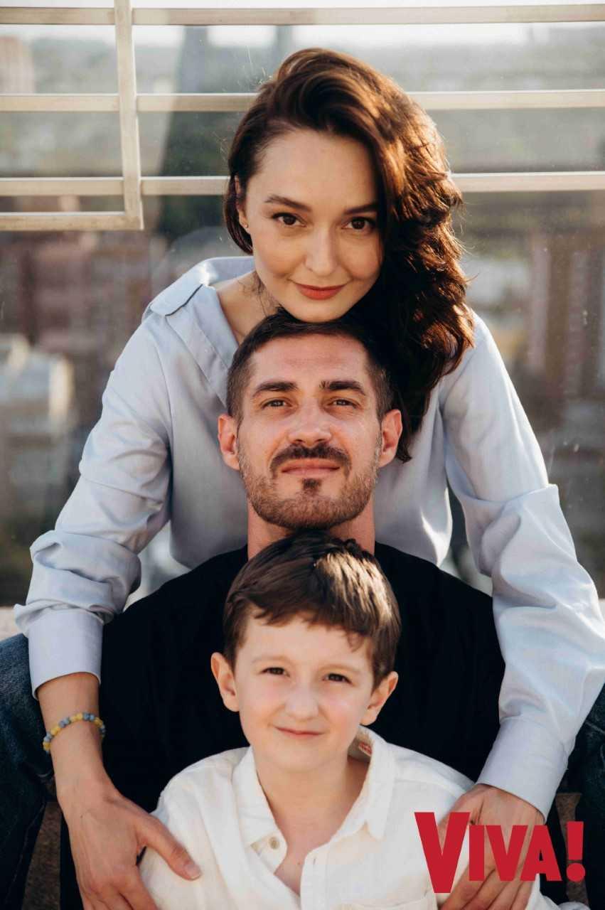 Famous Ukrainian actors spoke about their wedding for the first time and showed their son