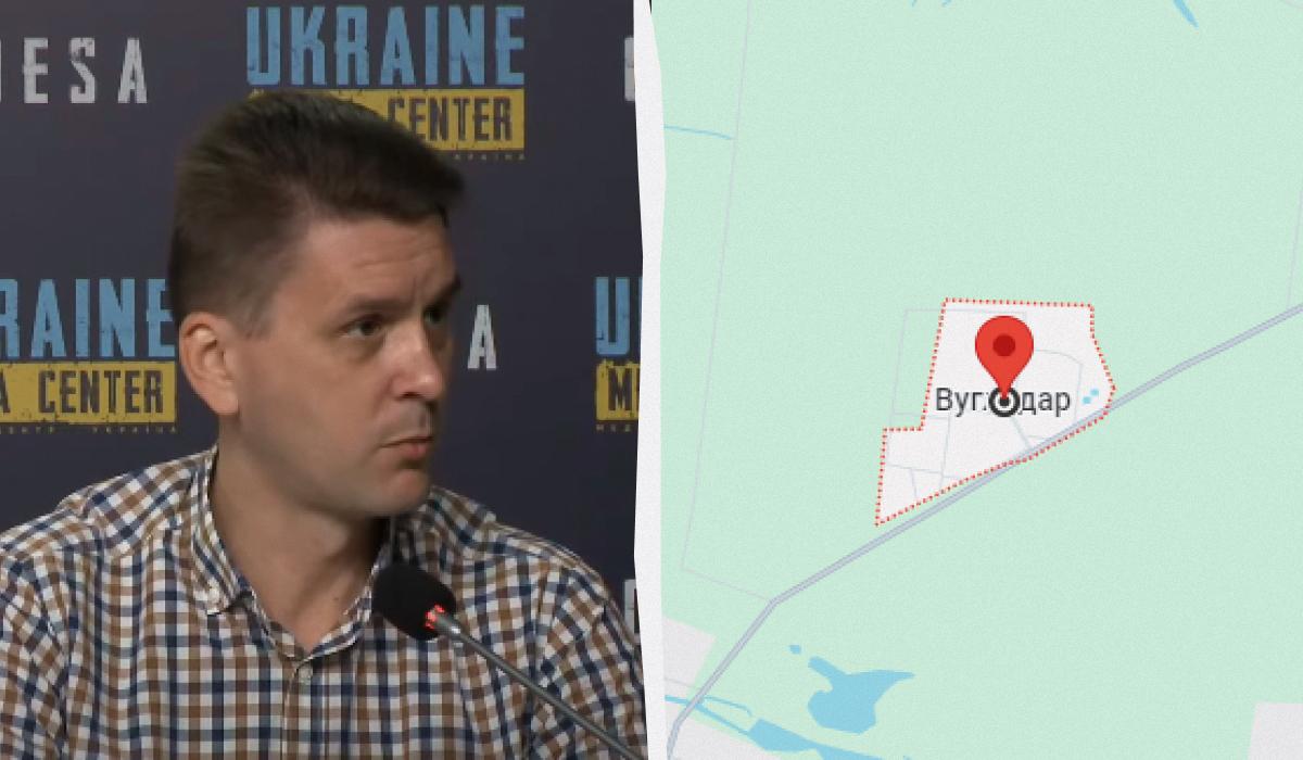 Олександр Коваленко пояснив, чому окупантам вдалося дійти до Вугледара / колаж УНІАН зі скріншотів Олександр Коваленко пояснив, чому окупантам вдалося дійти до Вугледара / колаж УНІАН зі скріншотів