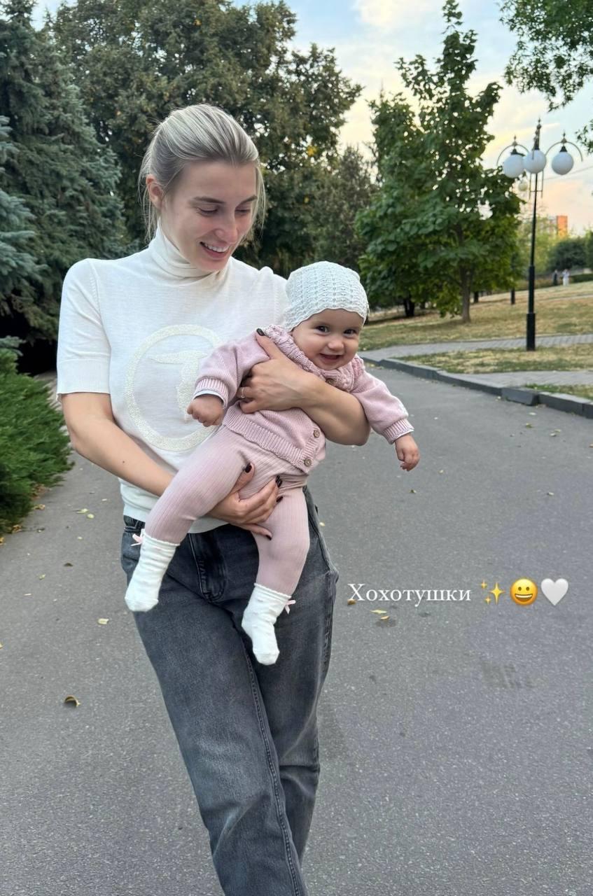 Inna Bilokon's daughter with Veronika / Instagram screenshot