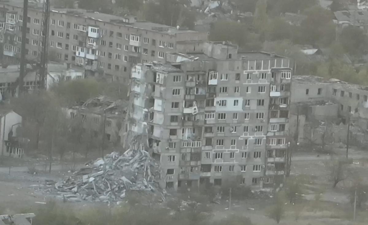 Просування росіян в Торецьку справді мінімальне / скриншот Просування росіян в Торецьку справді мінімальне / скриншот