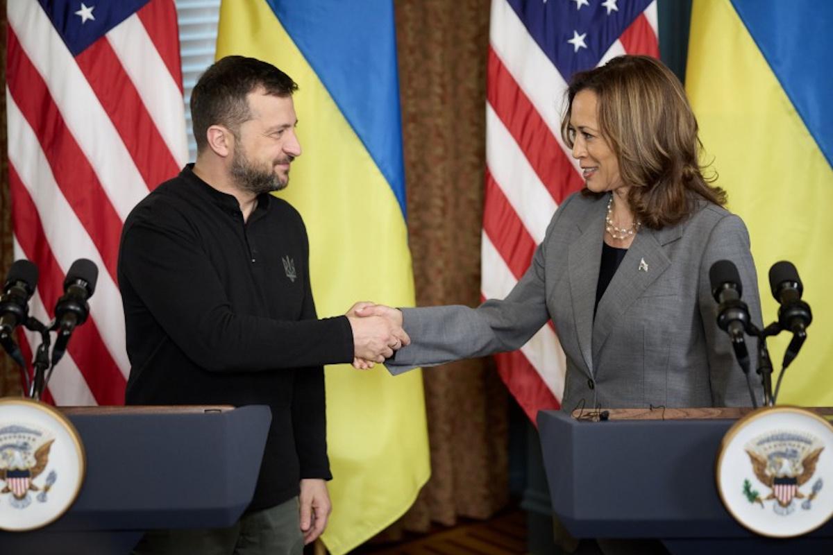 Камала Харрис практически не "вспоминает" об Украине в предвыборной кампании / фото president.gov.ua