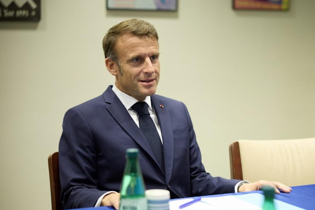 Макрон зазначив, що Франція та Велика Британія збираються скликати засідання "коаліції охочих" / фото - president.gov.ua