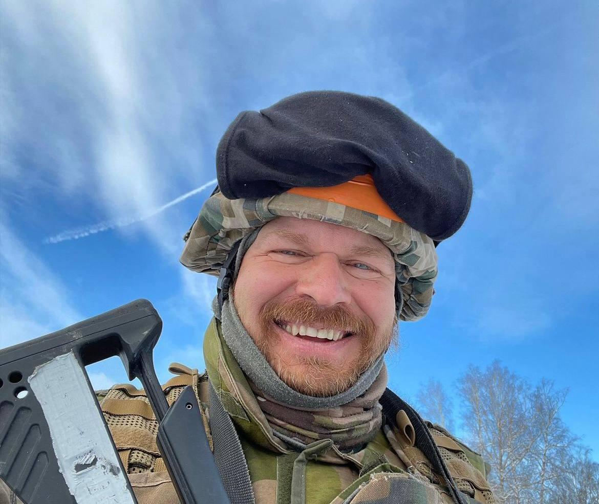 Oleksandr Polozhinsky in the army / Instagram photo of Oleksandr Polozhinsky