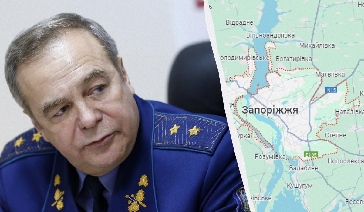 Ігор Романенко оцінив загроза з боку росіян для Запоріжжя / колаж з фото УНІАН та скріншоту Ігор Романенко оцінив загроза з боку росіян для Запоріжжя / колаж з фото УНІАН та скріншоту