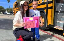 "Ты дома": Алина Шаманская впервые за период войны привезла 6-летнего сына в Украину (видео)