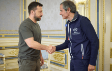 "Ситуація дуже крихка": Гроссі зустрівся з Зеленським перед поїздкою на ЗАЕС