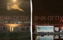 Россияне заявляют об атаке морских дронов на Новороссийск: что известно (видео)
