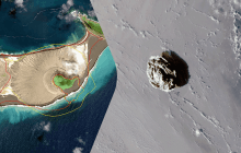 Мощное извержение подводного вулкана Тонга изменило атмосферу Земли на многие годы