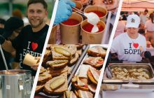 Зібрали понад 15 млн гривень на підтримку ЗСУ: у 10 містах Польщі пройшли благодійні фестивалі борщу