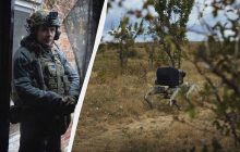 Безшумні та непомітні: військовий назвав головну перевагу собак-роботів на фронті