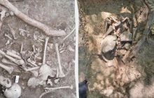 В Германии археологи раскопали могилу "зомби" с камнем на груди (фото)