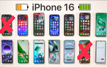 Реальну автономність усієї лінійки iPhone 16 порівняли з Android-флагманами