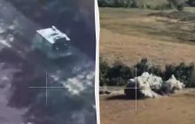 Штурмовики ВСУ "разобрали" российскую колонну на Харьковщине (видео)