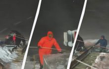 Украинские полярники пережили рекордный ураган: ветер достиг скорости поезда (ветер)