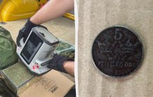 Швед пытался вывезти из Украины интересную коллекцию старинных монет (фото)
