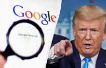 "Выдает только плохие истории": Трамп обиделся на Google и хочет отомстить после победы