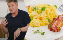Понадобится всего один ингредиент: Гордон Рамзи поделился рецептом лучшей яичницы