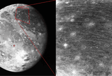 Головний супутник Юпітера зазнав удару колосального астероїда, - учені