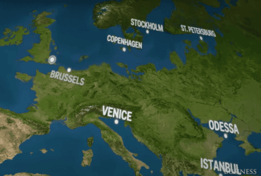 Как будет выглядеть Земля, если все ледники растают (видео)