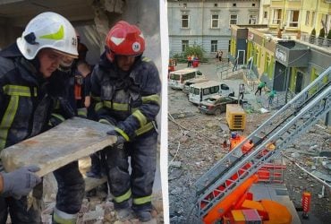 РФ вдарила по історичному центру Львова: одна з ракет поцілила неподалік Ратуші