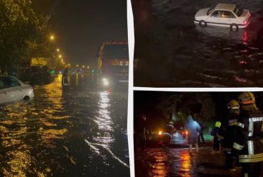 Тяжелая ночь в Одессе: улицы стали реками после страшного ливня (видео)