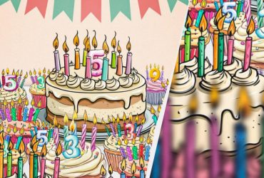 Солодка оптична ілюзія для переможців: треба знайти особливу свічку