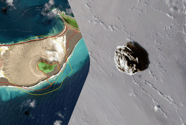 Потужне виверження підводного вулкана Тонга змінило атмосферу Землі на багато років