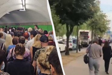 У Києві транспортний колапс через візит Блінкена (відео)