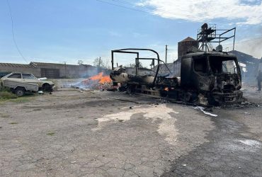 На Донбассе асвабадители убили пожилую женщину и уничтожили груз гуманитарки