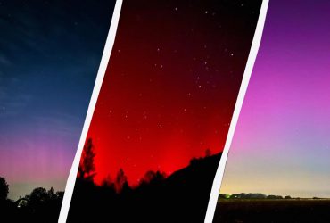 Магнитная буря обрушилась на Землю: небо озарило яркое полярное сияние (фото)
