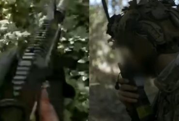 Засада на россиян: бойцы ССО показали уникальные кадры из Курской области (видео)