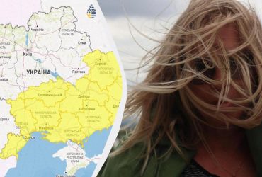 В Украине объявили штормовое предупреждение: каких областей коснется непогода (карта)