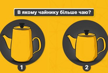 В каком чайнике больше чая: головоломка, которую могут решить лишь 1% гениев