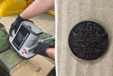 A Swede tried to take an interesting collection of ancient coins out of Ukraine (photo)