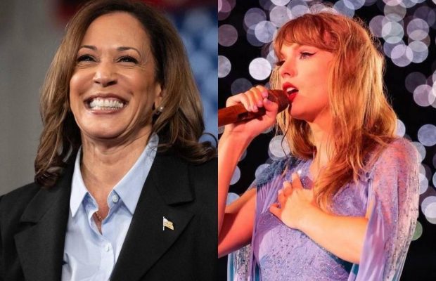 "Вона неймовірна": Камала Гарріс вперше прокоментувала підтримку Тейлор Свіфт