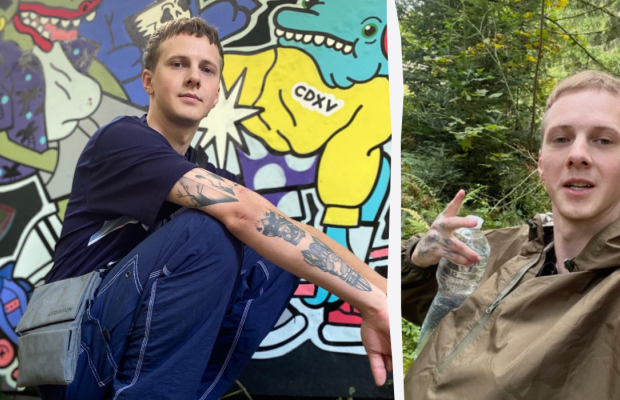 Відомий український блогер після отримання повістки втік горами за кордон (фото)