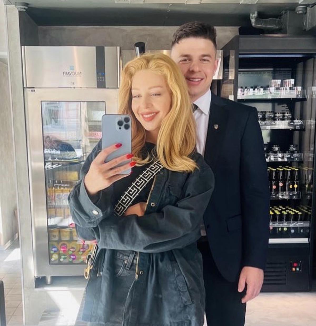 Тіна Кароль та Юрій Арошидзе / Скріншот Instagram Тіна Кароль та Юрій Арошидзе / Скріншот Instagram