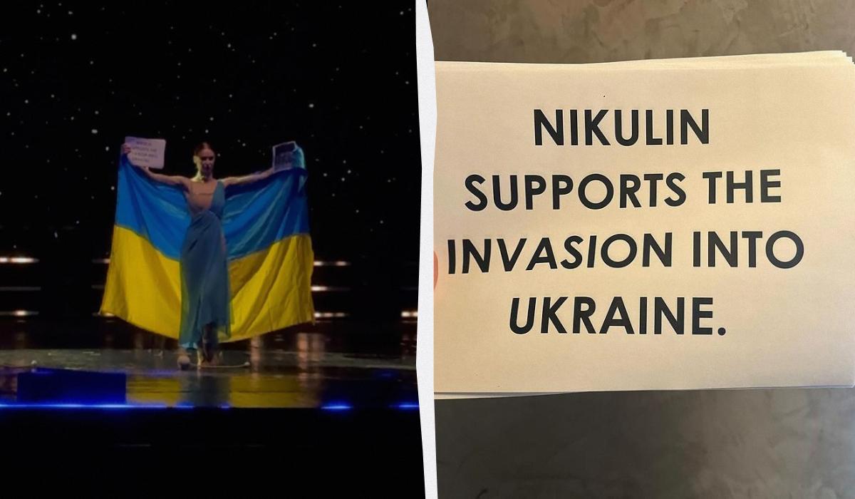 Анна Петренко виступила з протестом проти росіянина в журі, який підтримує війну в Україні / колаж УНІАН Анна Петренко виступила з протестом проти росіянина в журі, який підтримує війну в Україні / колаж УНІАН